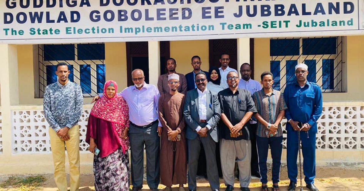 Xubno ka tirsan Guddiga Doorashada Heer Federaal oo la kulmay Guddiga doorashada Jubbaland